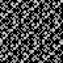 Squares, figures seamless pattern. Checks, shapes ornate. Modern wallpaper. Geometric background. Tribal motif. Ethnic ornament. Textile print, web design, abstract. Geometrical image. Vector.