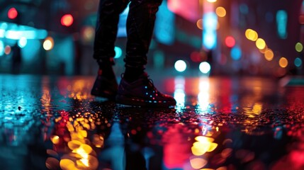 Futuristic streetwear Make a fashion statement with a jacket that lights up, a smart fabric tshirt, and hightech sneakers that give off a futuristic vibe and set you apart from the crowd.