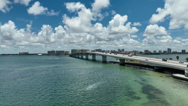 Dorn view of bridge over Tampa Bay