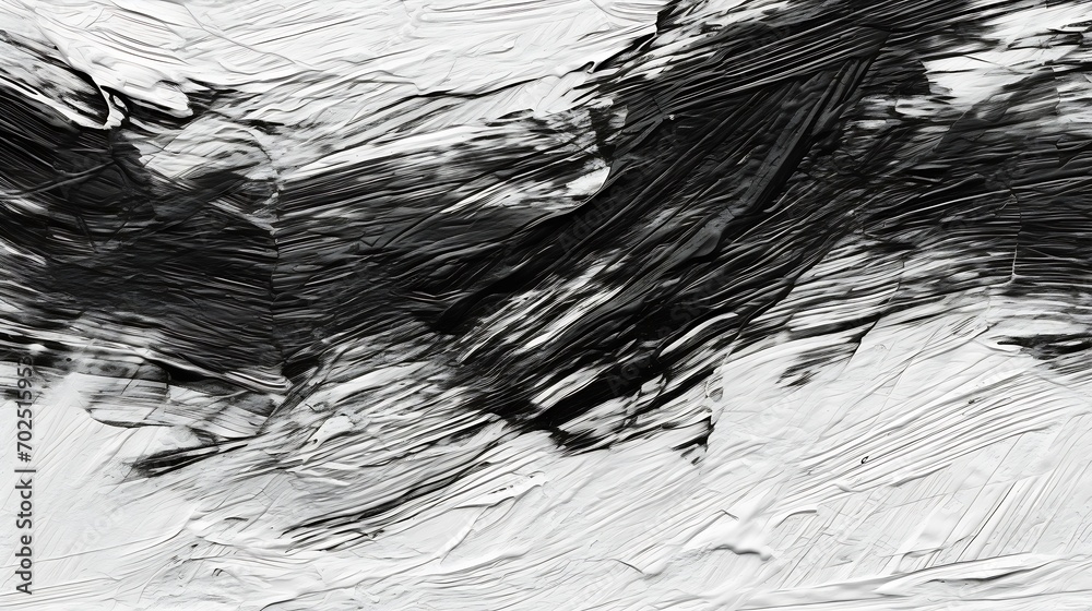 Poster Abstract texture drawn with black marker strokes. : Generative AI