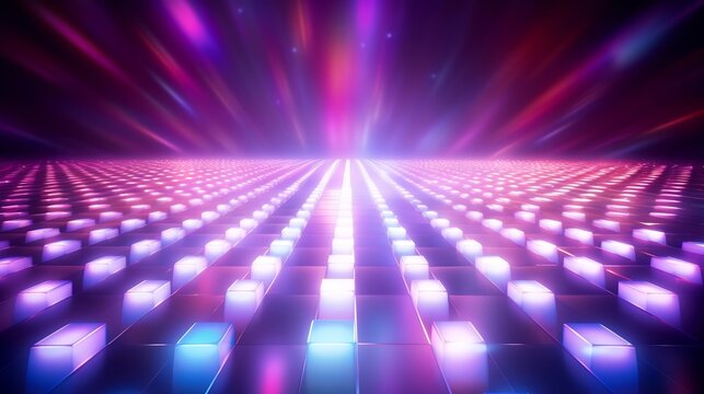 LED soft focus background : Generative AI