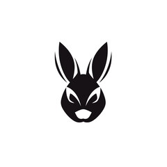 Rabbit logo vector icon design template. Rabbit logo vector icon.