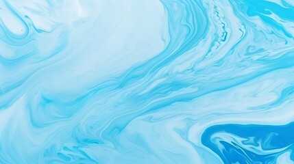 Obraz premium Marbled blue abstract background. Liquid marble pattern. : Generative AI