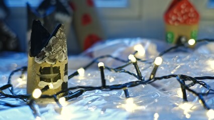 DIY Handmade Advent Christmas Decorations Made by School Kids
