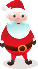 cartoon santa claus angry