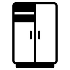fridge appliance icon vector illustration design
