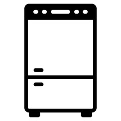 fridge appliance icon vector illustration design