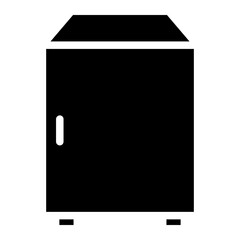 fridge appliance icon vector illustration design