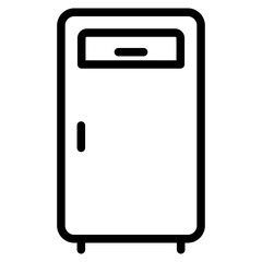 fridge appliance icon vector illustration design