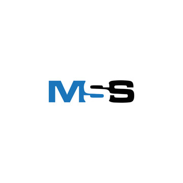 MSS logo. MSS set , M S S design. White MSS letter. MSS, M S S letter logo design. Initial letter MSS letter logo set, linked circle uppercase monogram logo. M S S letter logo vector design.	
