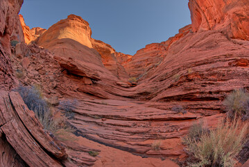 Lower section of Spur Canyon at Horseshoe Bend Arizona