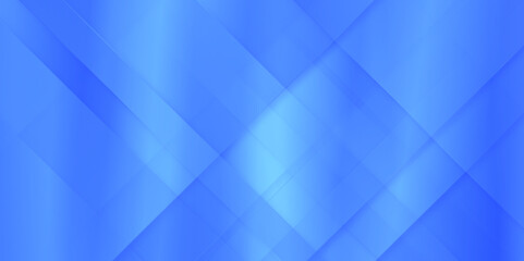 Diamond and line shapes in random geometric blue gradient pattern, Digital shiny geometric fractal pattern, geometric wall metal texture tech diagonal and triangle business background.	