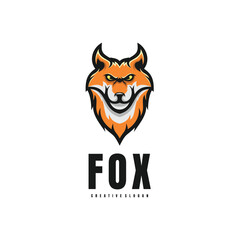 Head Fox Mascot Logo