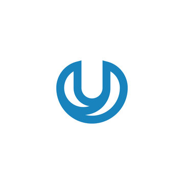 U letter Modern Logo Design Vector 