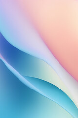 Soft Blue and Pink Gradient Mesh Template Background