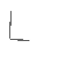 simple line corner border