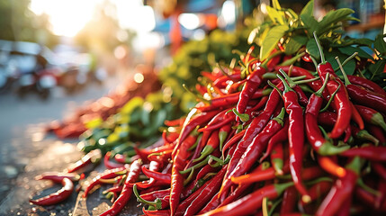 Naklejka premium red hot chili peppers