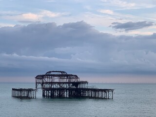 pier on the beach