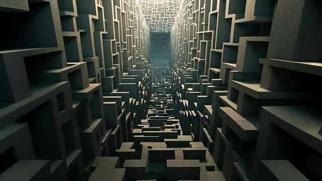 Step inside a mindbending abyss where staircases twist and turn in impossible angles, leading to parallel dimensions yet to be explored.