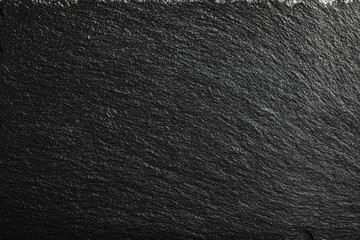 Abstract  Black Texture Of Stone Slate.