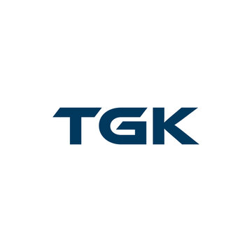 TGK Leter initial logo design vector 