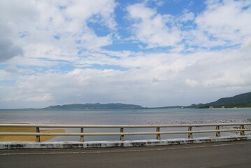 view from Nagura bridge - Ishigaki island, Okinawa