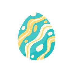 Easter eggs decorated with colorful patterns For an Easter egg search activity with the kids.