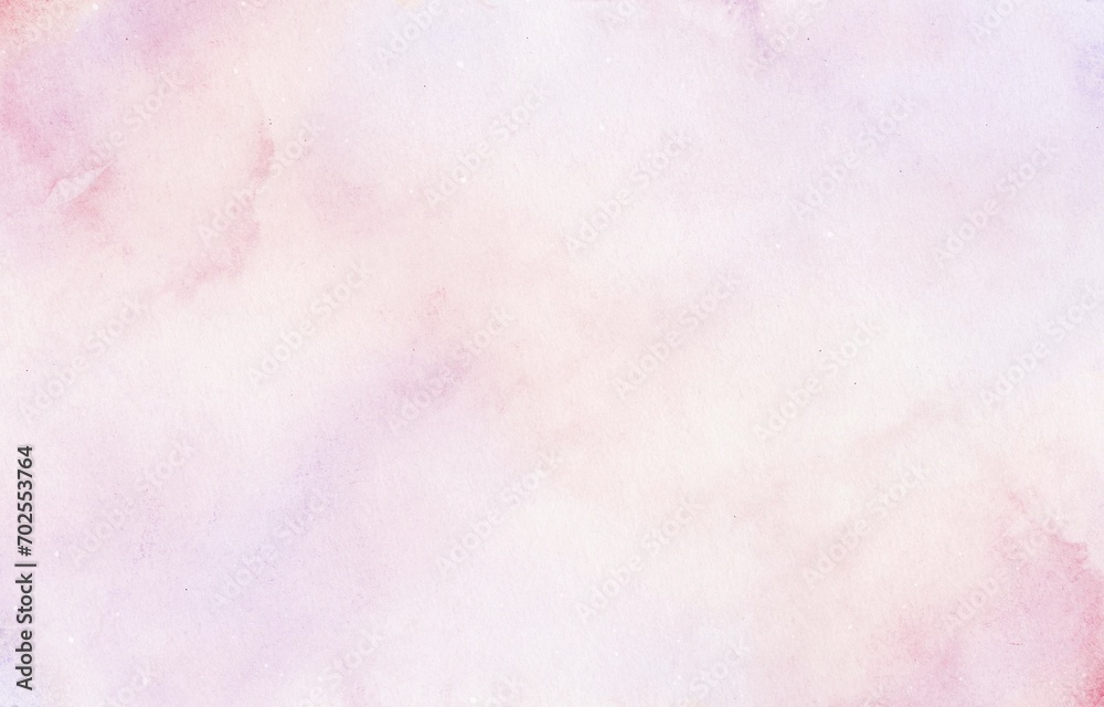 Aufkleber pink pastel stains and blob on watercolor paper texture backgrounds, soft pastel background artistic