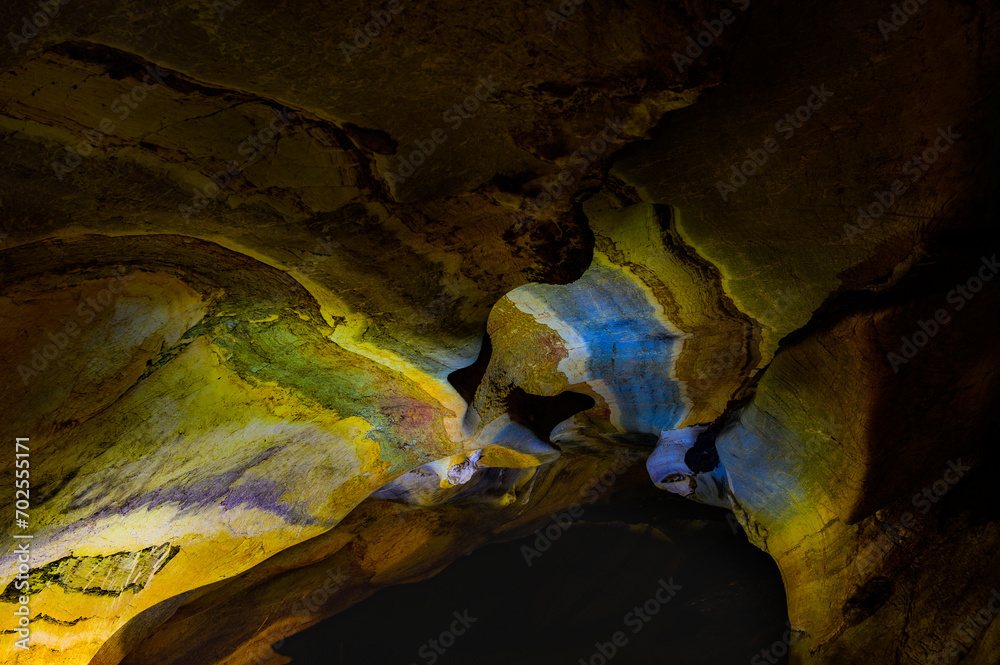 Sticker Mae Sap Cave in Khun Khan National Park