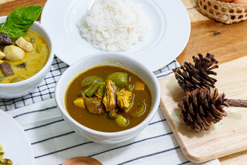  Fermented Fish Entrails Soup.Fish organs sour soup. Thai cuisine