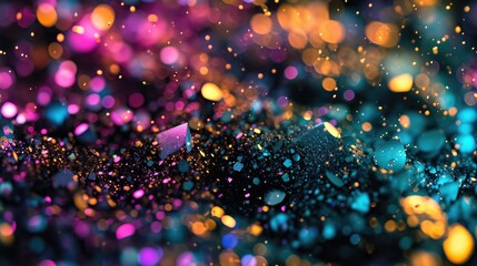 colorful vibrant Marvel background texture , liquid glossy effect, golden metallic and mix color pattern wallpaper, mix of bright colors and gold reflective particles randomly distributed, 