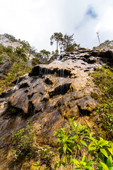Cascada Rocosa en La Maceta, Huehuetenango