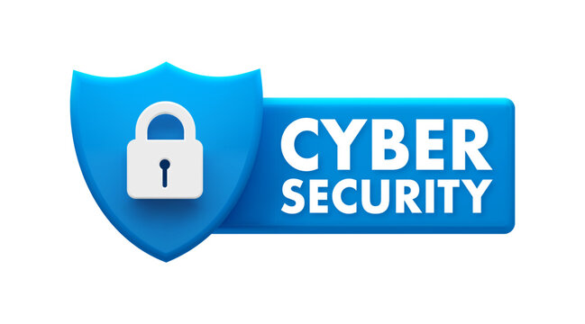 Cyber Security Shield Icon - Digital Protection and Network Safety Badge Vector