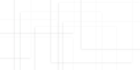 White and gray geometric glossy square technology background. Seamless white geometric banner concept vector background.  cover, poster, brochure, banner, wallpaper design.