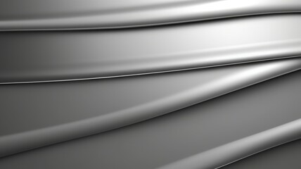 The abstract background of metal texture with empty space in soft light gray color. 3D illustration of exuberant. generative AI
