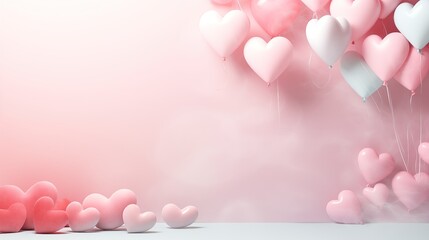 pink room valentine's background - 702566399