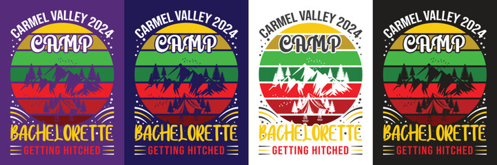 Holiday Camp 2024  Modern typography t shirt design, motivational typography t shirt design, inspirational quotes t-shirt design, vector quotes lettering t shirt design for print © MahammadFiruz