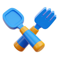 Baby Cutlery 3d icon