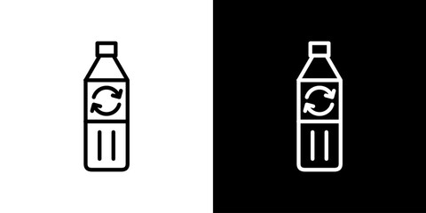 ペットボトルのリサイクルアイコン