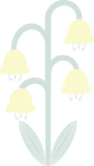 Cute Lily Of The Valley Flower