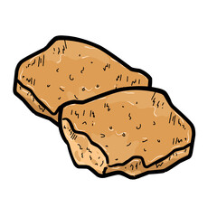 frozen food nugget