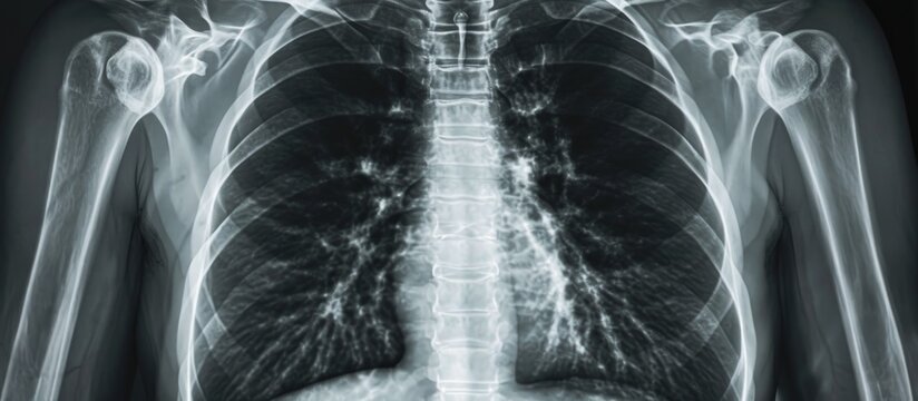 TB x-ray image detection in chest.