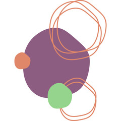 Dots Shapes Abstract Pattern