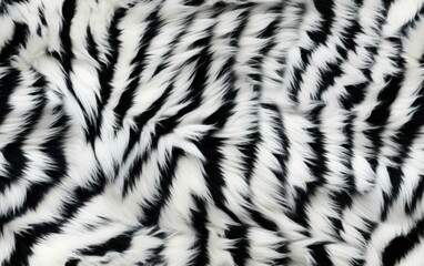 Exquisite White Tiger Pattern