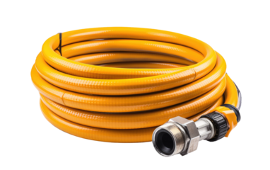 Elevate Your Truck Braking System with the Heavy Duty Brake Hose on a White or Clear Surface PNG Transparent Background