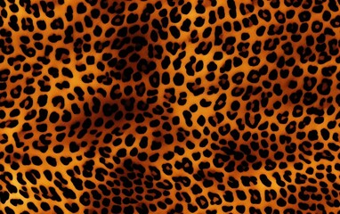 Natural Leopard Fur Scene