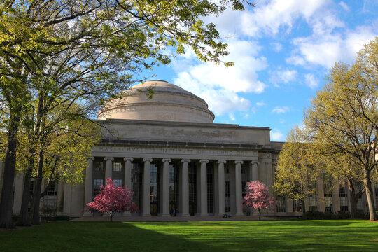 the Great Dome at MIT in spring, Cambridge, Massachusetts, USA