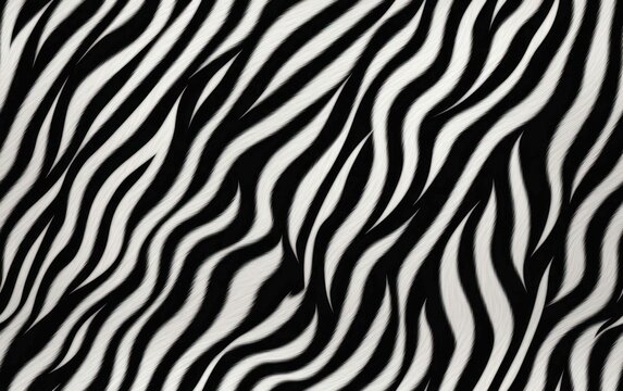 Minimalist Chic in Zebra Print