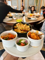 Delicious Bangladeshi Dishes on a Plate