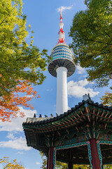 Naklejka premium South Korea Seoul 